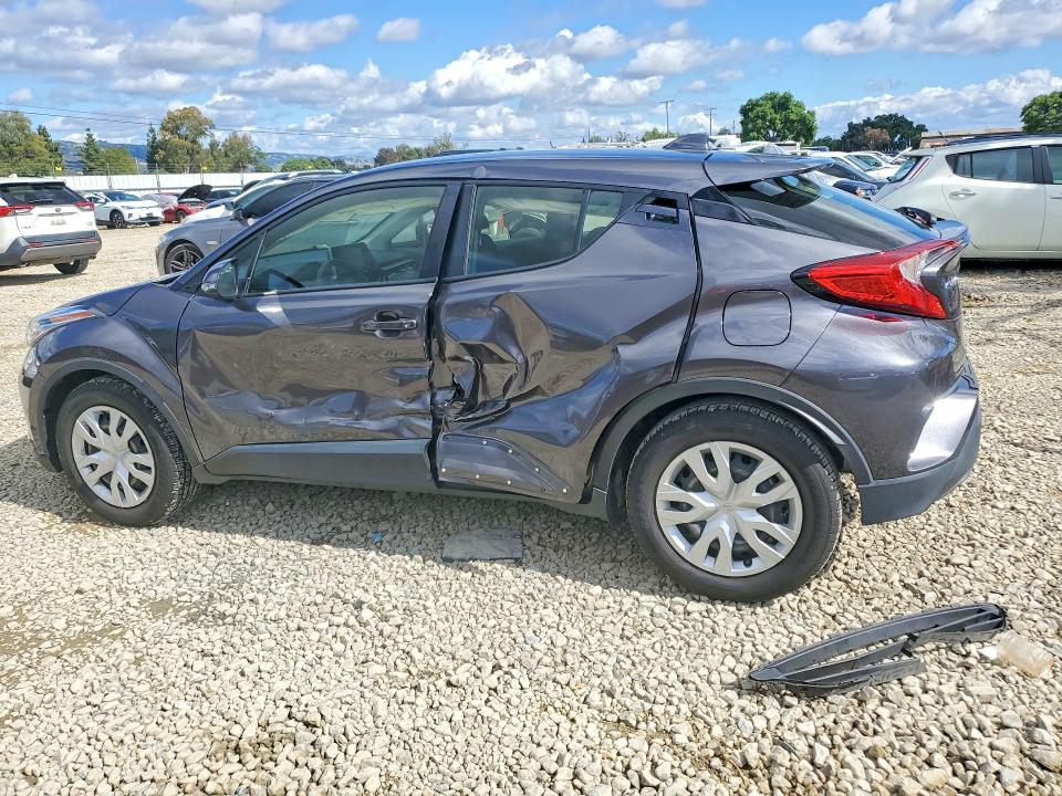 2021 Toyota C-hr VIN JTNKHMBXXM1120404 COPART salvage auction — SIDE, Ca - Salvage Certificate, sold $5,700 on 2026-07-07 (photo 2)