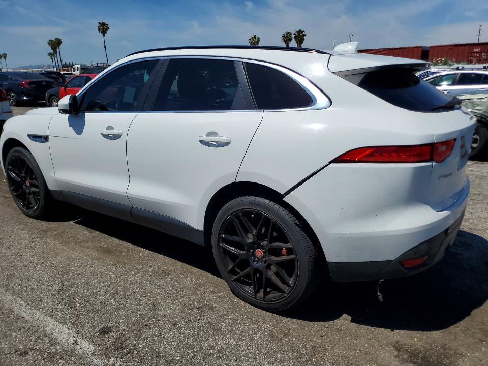 2017 Jaguar VIN SADCK2BVXHA088769 COPART salvage auction — REAR END, Ca - Salvage Certificate, sold $3,200 on 2026-07-28 (photo 2)