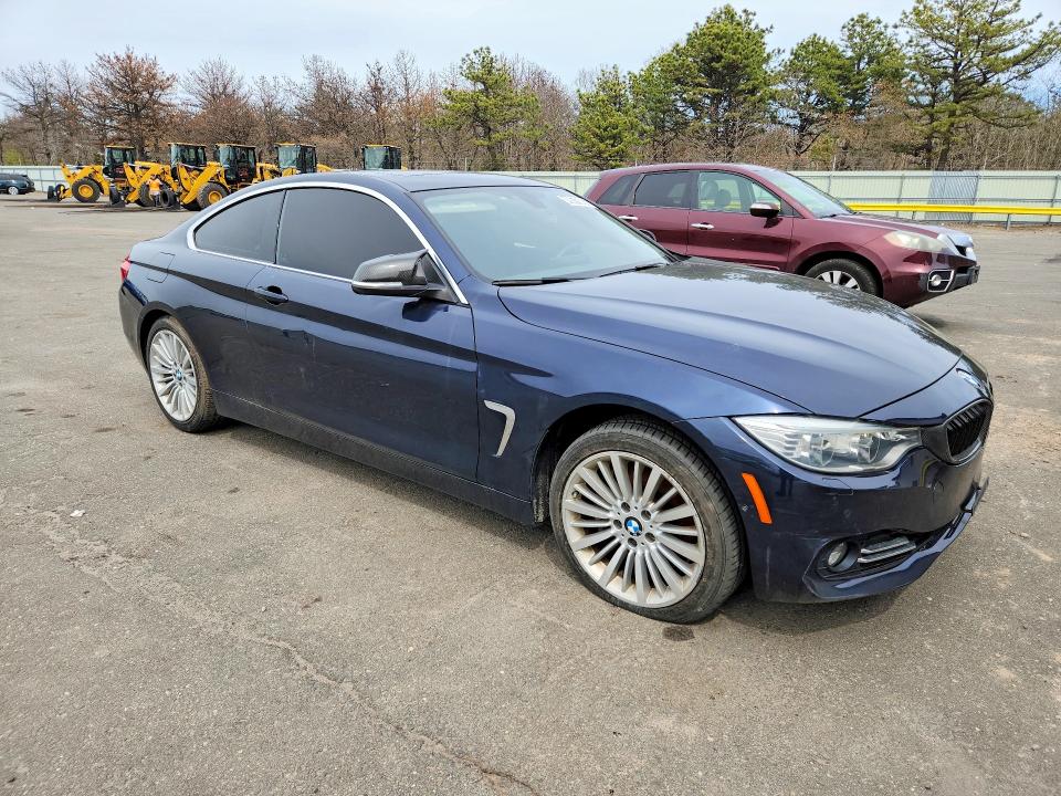 2014 BMW 4 series VIN WBA3R5C50EK187899 COPART salvage auction — MINOR DENT/SCRATCHES, WV - CERTIFICATE OF TITLE, sold $2,900 on 2026-07-09 (photo 4)