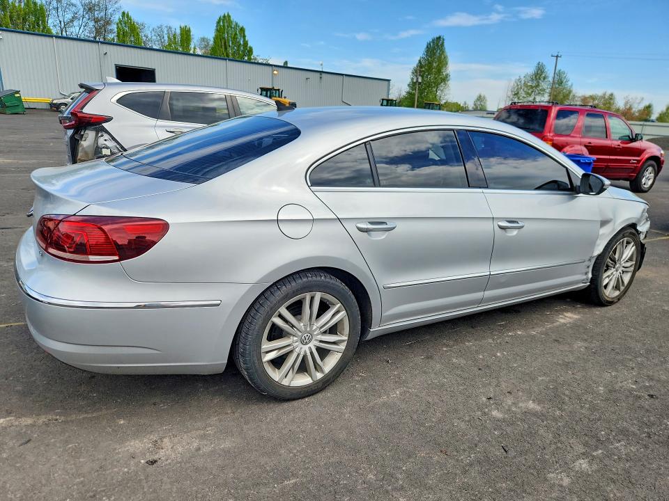 2016 Volkswagen Passat cc VIN WVWBP7AN8GE507006 COPART salvage auction — FRONT END, Or - Lien Papers Salvage, sold $125 on 2026-08-19 (photo 3)