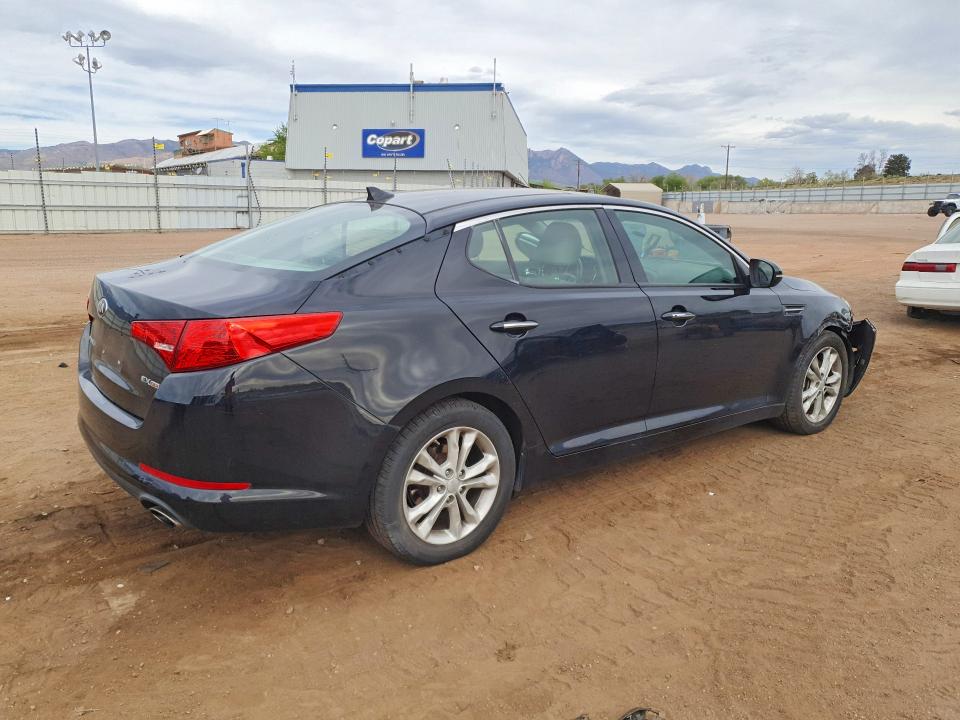 2013 Kia Optima VIN 5XXGN4A73DG247567 COPART salvage auction — MECHANICAL, Id - Salvage Certificate Of Title, sold $500 on 2026-07-08 (photo 3)