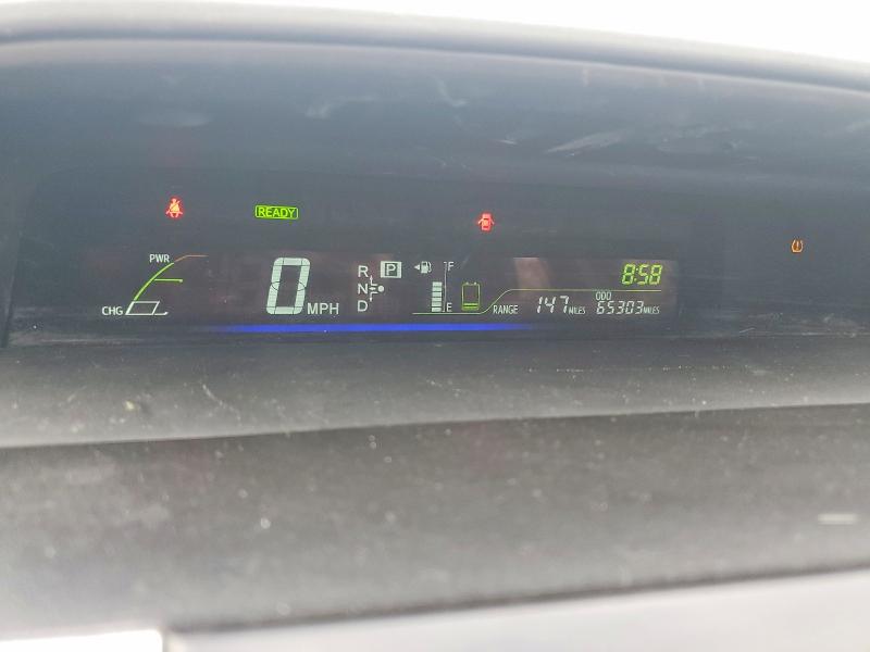 2012 Toyota Prius v VIN JTDZN3EU8C3182121 COPART salvage auction — REAR END, Mo - Salvage Certificate Of Title, sold $3,050 on 2026-07-31 (photo 9)