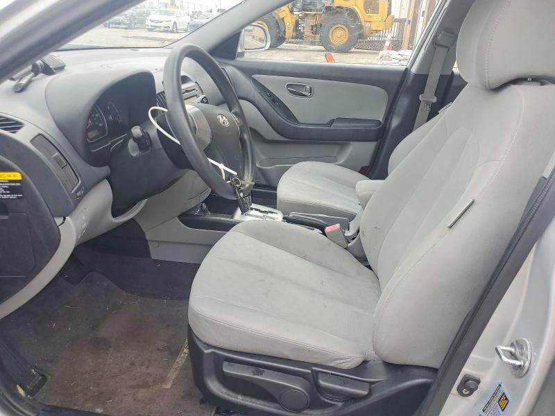 2010 Hyundai Elantra VIN KMHDU4AD0AU865779 COPART salvage auction — FRONT END, OH - CERT OF TITLE-SALVAGE, sold $300 on 2026-07-10 (photo 7)