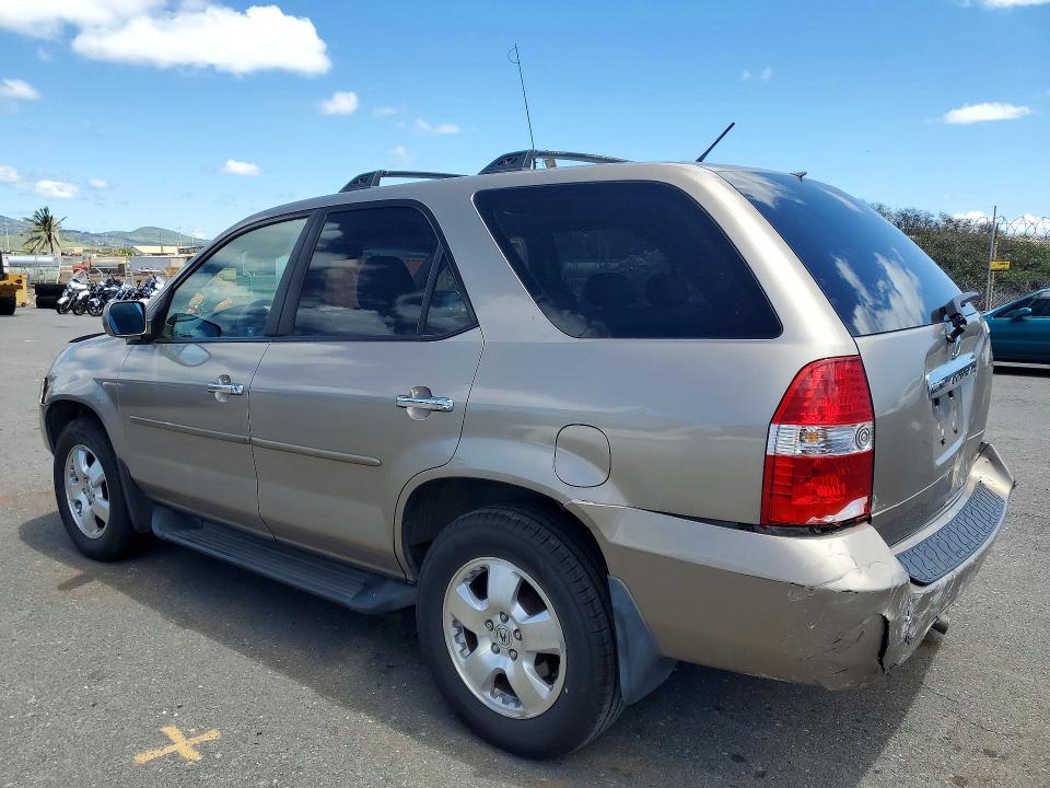 2003 Acura Mdx VIN 2HNYD18273H523402 COPART salvage auction — REAR END, HI - CERTIFICATE OF SALVAGE, sold $10 on 2026-07-27 (photo 2)