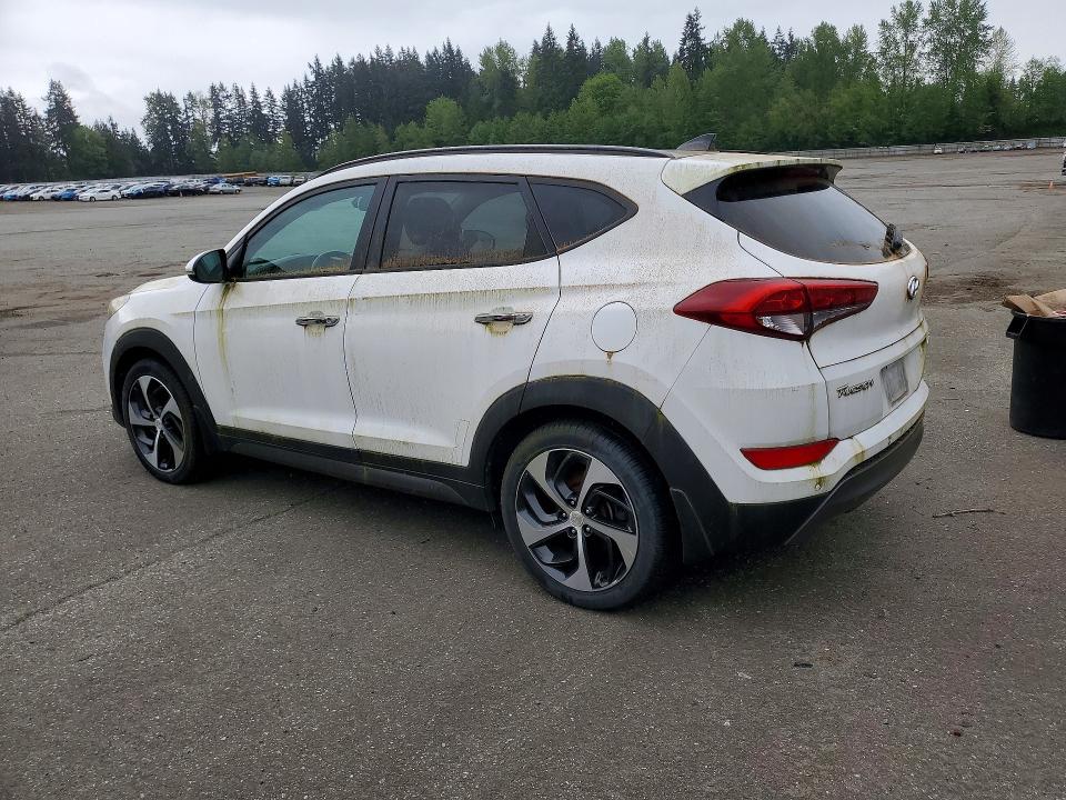 2016 Hyundai Tucson VIN KM8J3CA27GU098200 COPART salvage auction — MECHANICAL, Wa - Vehicle Cert Of Ownership-Titl, sold $1,950 on 2026-07-20 (photo 2)