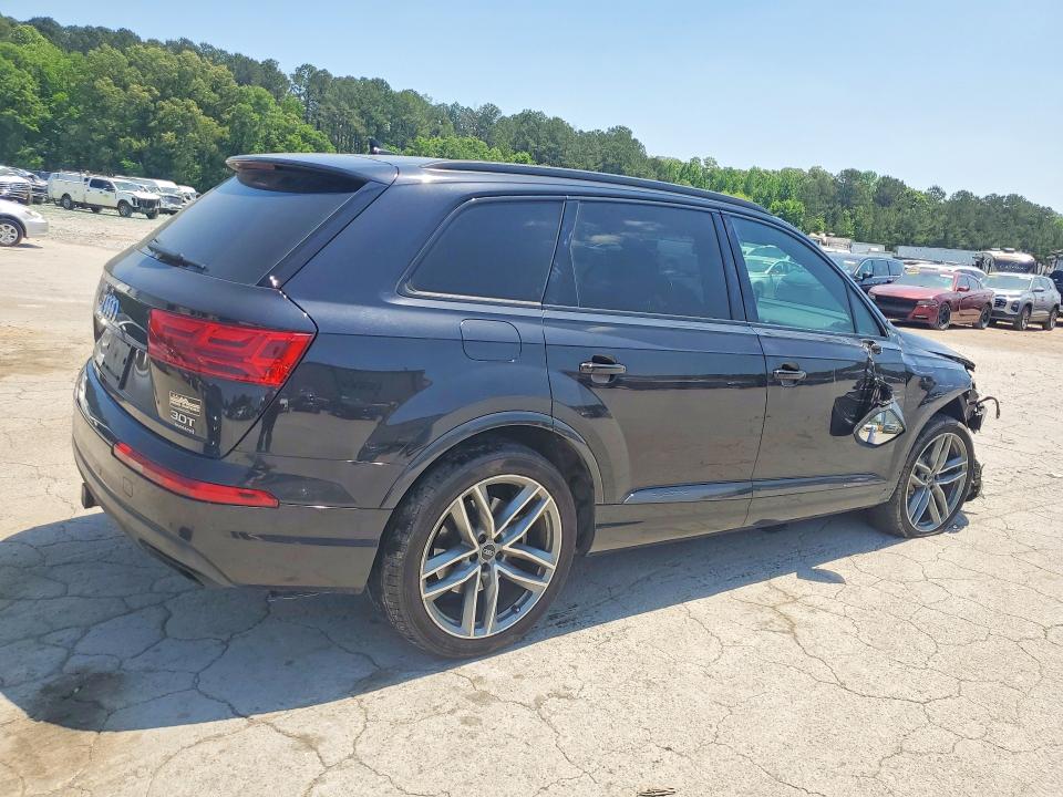 2018 Audi Q7 VIN WA1VAAF7XJD048199 COPART salvage auction — FRONT END, MS - CERT OF TITLE-SALVAGED, sold $8,300 on 2026-07-31 (photo 3)