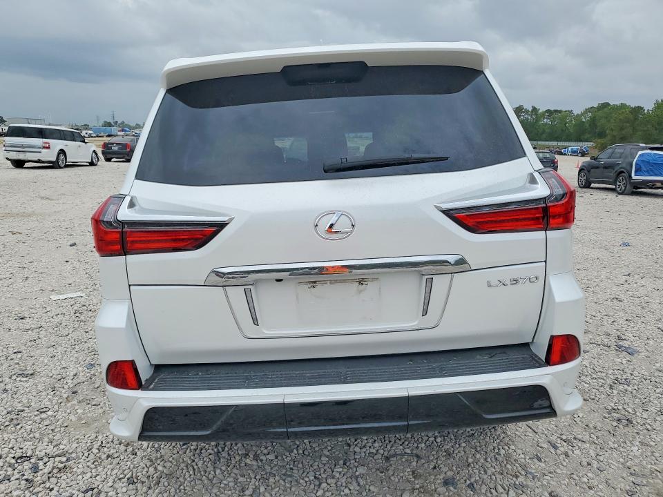 2020 Lexus Lx VIN JTJDY7AX6L4326376 COPART salvage auction — FRONT END, Tx - Certificate Of Title, sold $40,500 on 2026-07-07 (photo 6)