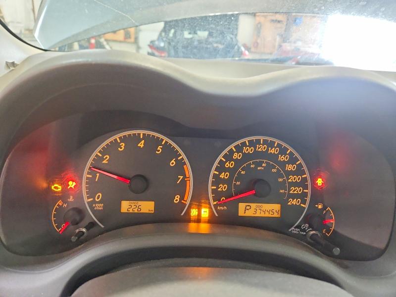 2010 Toyota Corolla VIN 2T1BU4EE0AC336084 COPART salvage auction — FRONT END, AB - BOS - SALVAGE, sold $1,600 on 2026-07-09 (photo 9)