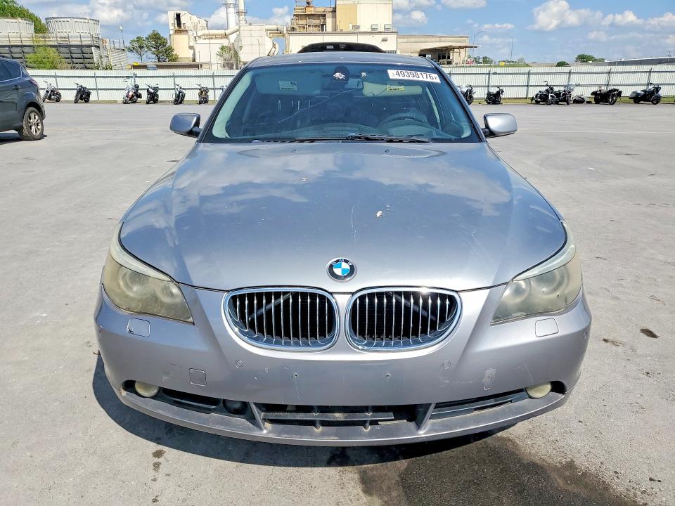 2006 BMW 5 series VIN WBANF73536CG69813 COPART salvage auction — MECHANICAL, Ok - Certificate Of Title (P), sold $250 on 2026-07-08 (photo 5)