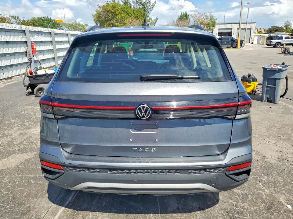 2025 Volkswagen Taos VIN 3VV5C7B28SM037433 COPART salvage auction — FRONT END, Fl - Certificate Of Title (P), sold $11,700 on 2026-07-28 (photo 6)