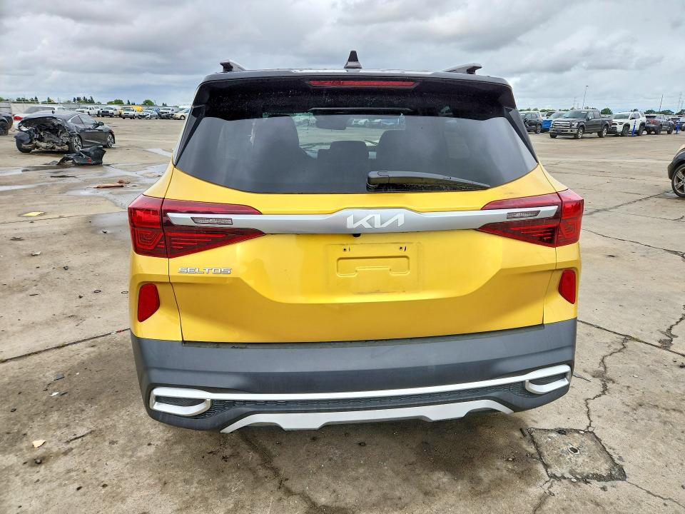 2023 Kia Seltos VIN KNDETCA24P7360596 COPART salvage auction — FRONT END, Ca - Salvage Certificate, sold $1,150 on 2026-07-13 (photo 6)