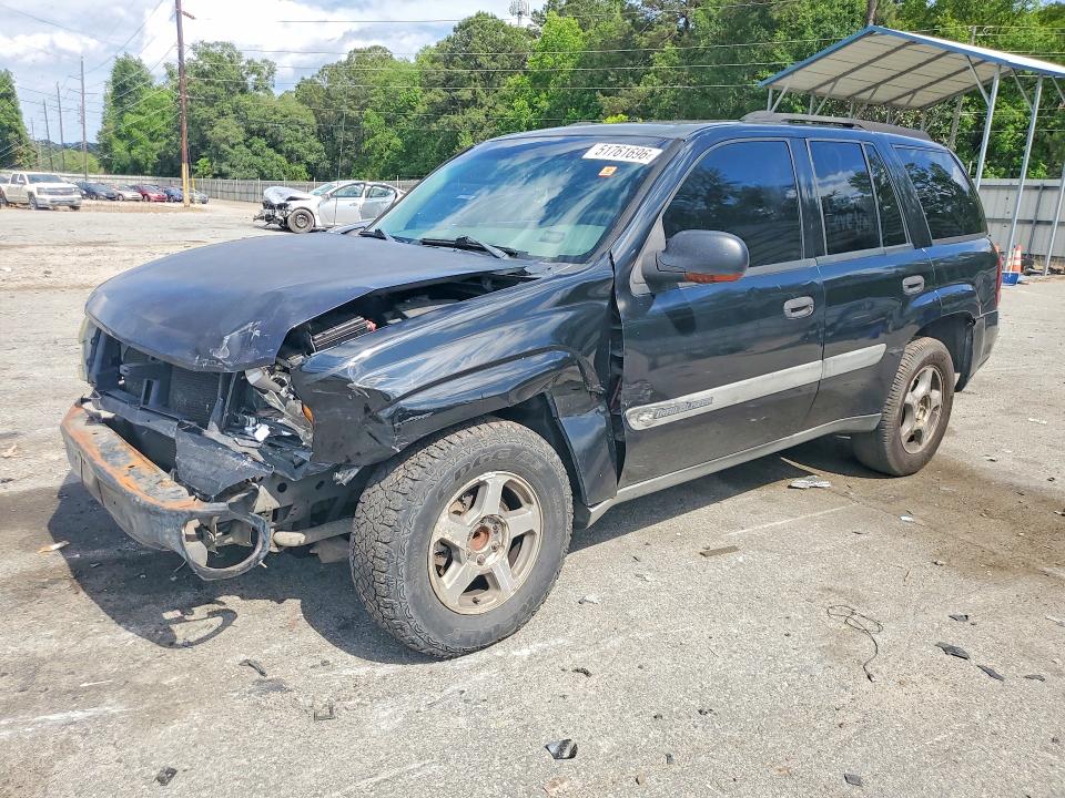 2003 Chevrolet Trailblazer VIN 1GNDS13S132190454 — COPART salvage auction photo