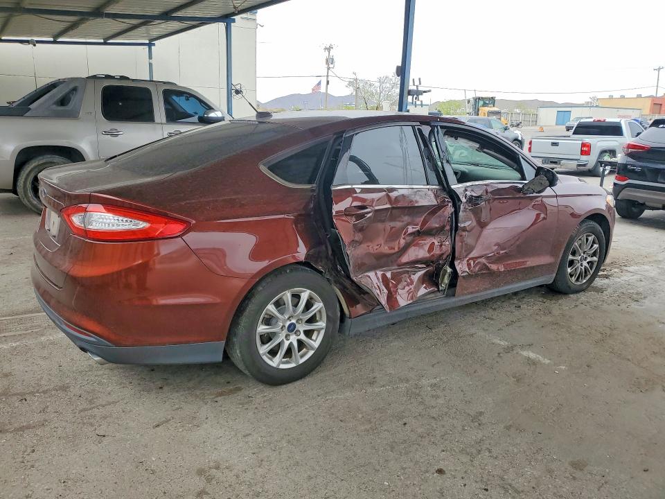 2016 Ford Fusion VIN 3FA6P0G76GR354355 COPART salvage auction — SIDE, Tx - Salvage Vehicle Title, sold $1,150 on 2026-07-06 (photo 3)