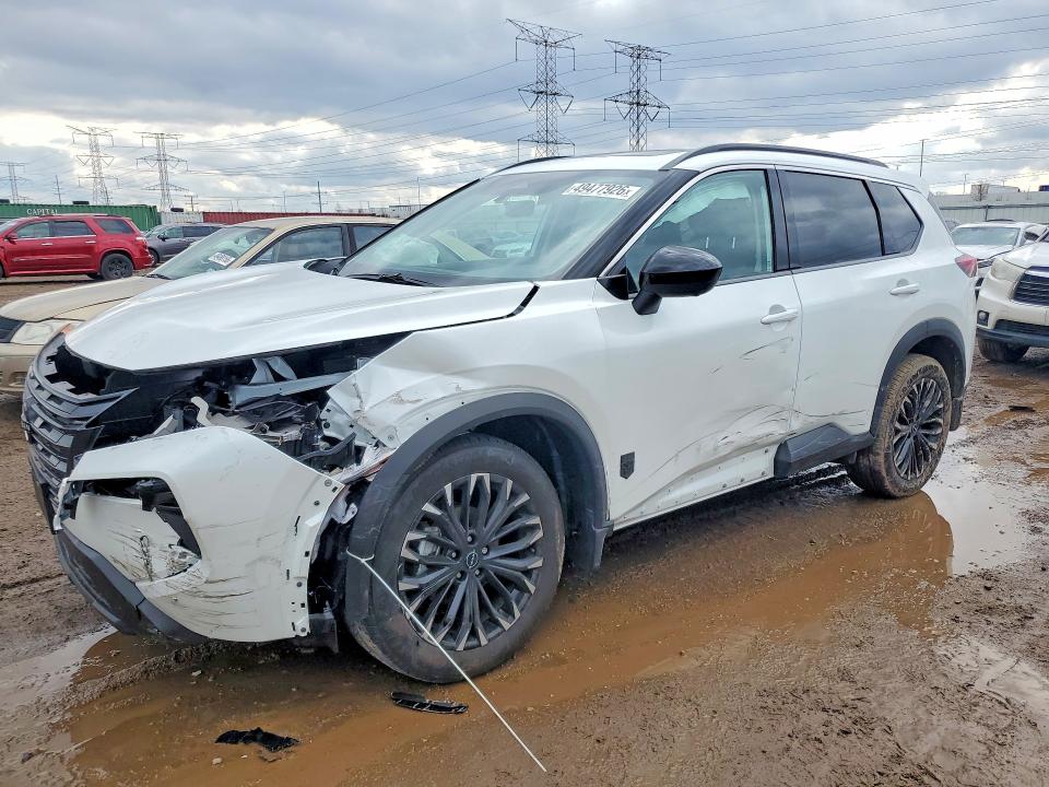 2026 Nissan Rogue VIN 5N1BT3BB3TC764651 COPART salvage auction — FRONT END, Il - Salvage Certificate, sold $5,900 on 2026-07-02 (photo 1)