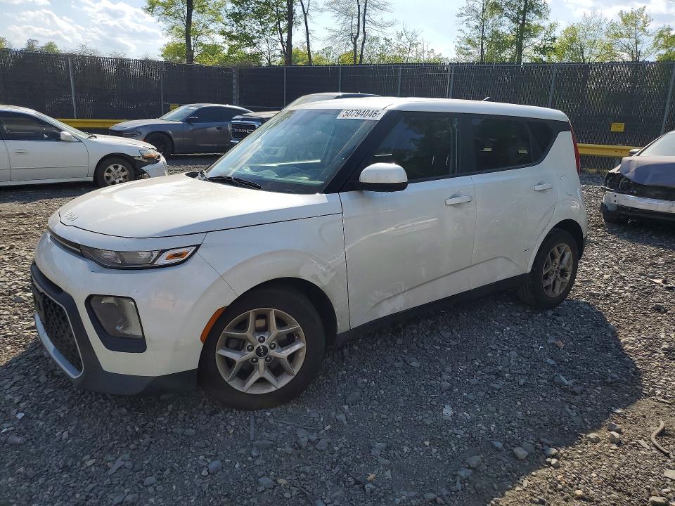 2022 Kia Soul VIN KNDJ23AU0N7156135 COPART salvage auction — UNDERCARRIAGE, Md - Cert Of Salvage > 75% Damage, sold $3,200 on 2026-07-07 (photo 1)
