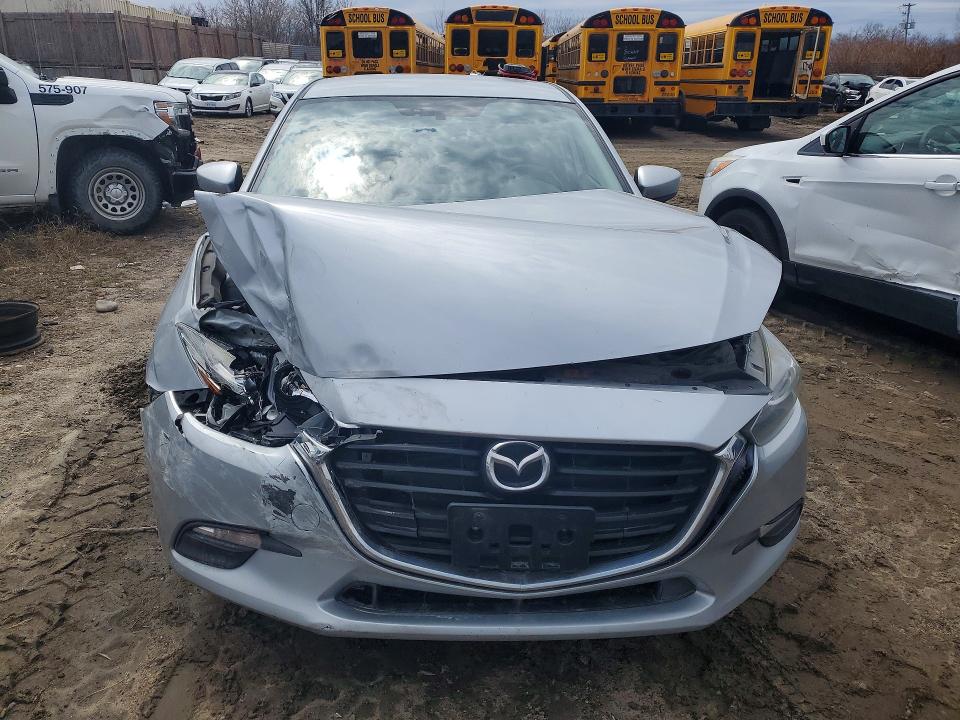 2017 Mazda 3 VIN JM1BN1U76H1107261 COPART salvage auction — FRONT END, ON - PERMIT SALVAGE, sold $575 on 2026-07-14 (photo 5)