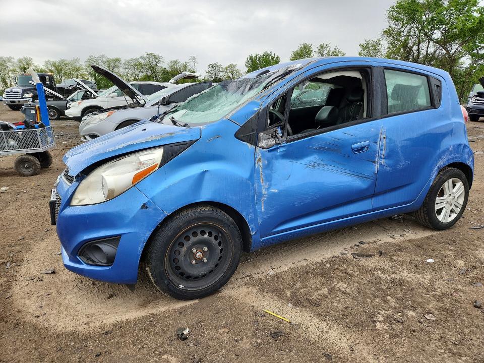 2015 Chevrolet Spark VIN KL8CD6S95FC724170 COPART salvage auction — ROLLOVER, MD, sold $375 on 2026-07-16 (photo 1)