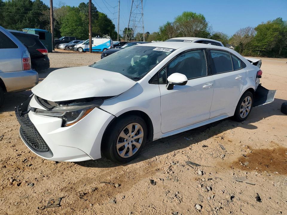 2021 Toyota Corolla VIN 5YFEPMAE4MP240957 COPART salvage auction — REAR END, NC - SALVAGE CERTIFICATE OF TITLE, sold $1,950 on 2026-07-27 (photo 1)