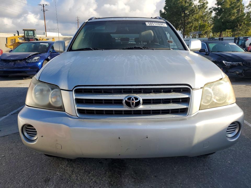 2004 Toyota Highlander VIN JTEDD21A940099881 COPART salvage auction — MECHANICAL, ID - SALVAGE CERTIFICATE OF TITLE, sold $500 on 2026-07-14 (photo 5)