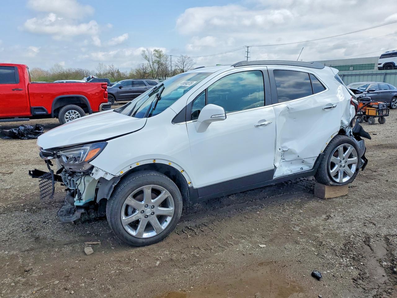 2019 Buick Encore VIN KL4CJCSB9KB711563 COPART salvage auction — Front End, Sc - Salvage Title, sold $575 on 2026-07-10 (photo 1)