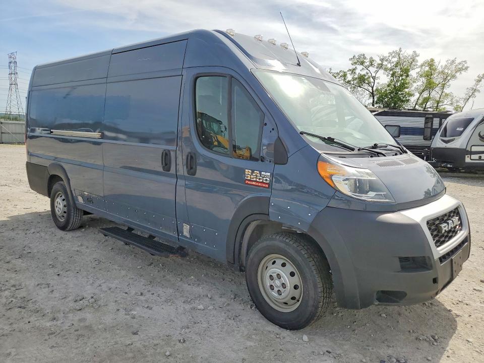 2021 Ram Promaster 3500 VIN 3C6MRVJG2ME549042 COPART salvage auction — SIDE, Ky - Certificate Of Title, sold $7,300 on 2026-07-30 (photo 4)