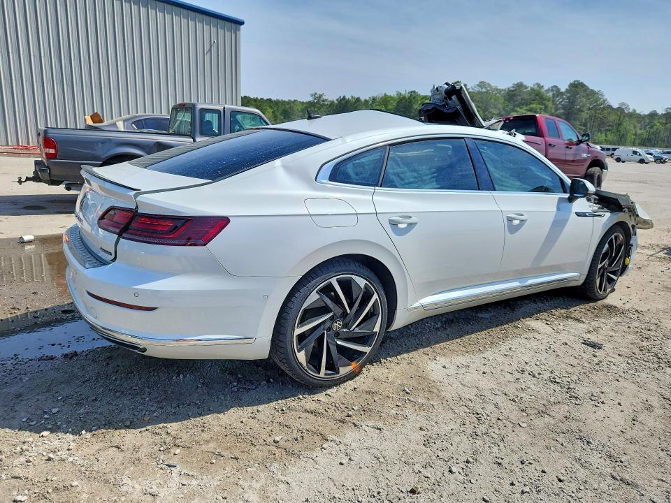 2021 Volkswagen VIN WVWTR7AN5ME002163 COPART salvage auction — FRONT END, Sc - Non-Reb & Rem Salvage Title, sold $1,600 on 2026-07-13 (photo 3)