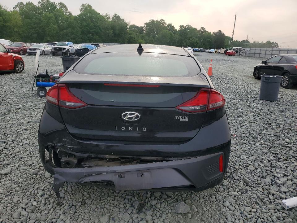 2022 Hyundai Ioniq VIN KMHC65LC7NU270787 COPART salvage auction — FRONT END, Nc - Salvage Certificate Of Title, sold $125 on 2026-07-22 (photo 6)