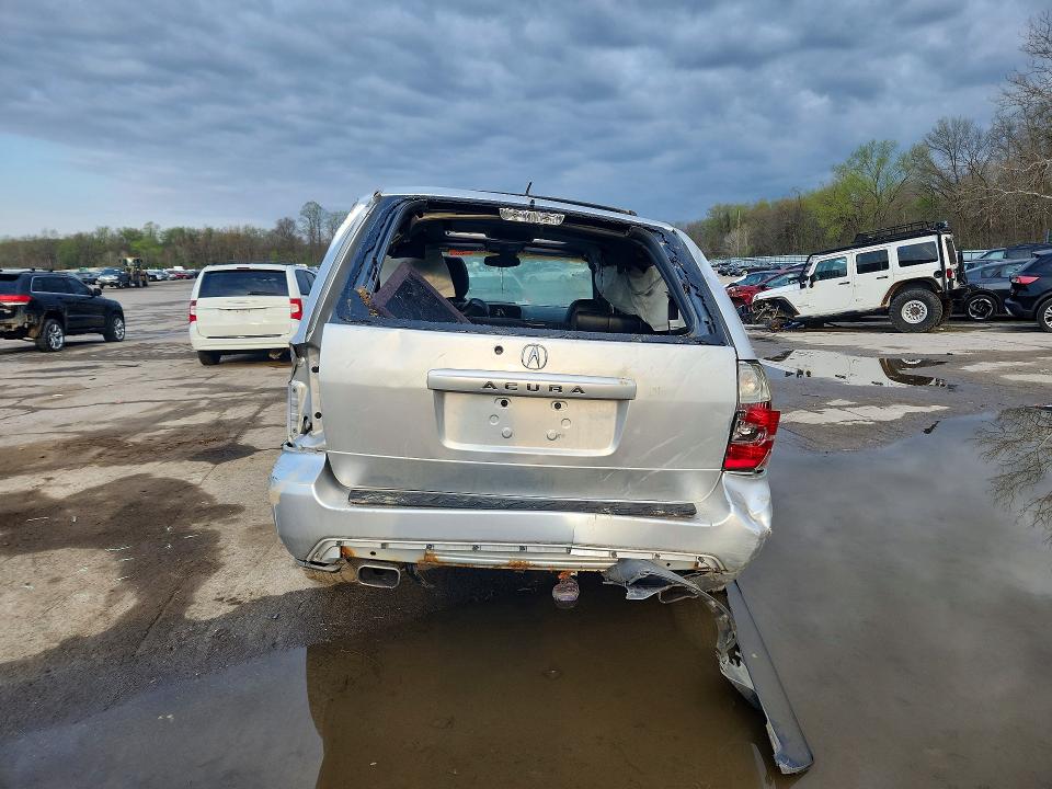 2005 Acura Mdx VIN 2HNYD18945H555398 COPART salvage auction — ROLLOVER, PA - CERTIFICATE OF SALVAGE, sold $325 on 2026-07-02 (photo 6)