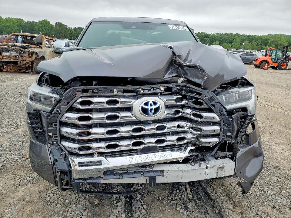 2024 Toyt Tundra VIN 5TFMC5DB0RX041699 COPART salvage auction — FRONT END, AR - CERT OF TITLE-SALVAGE, sold $19,200 on 2026-07-06 (photo 5)