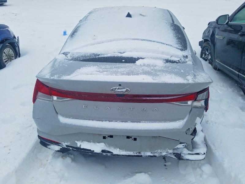 2023 Hyundai Elantra VIN KMHLM4AG4PU585328 COPART salvage auction — REAR END, Qc - Gravement Accidente, sold $1,650 on 2026-07-28 (photo 6)