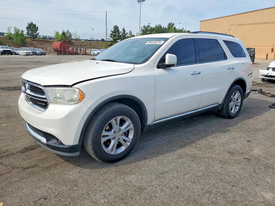 2012 Dodge Durango VIN 1C4RDHDG5CC118503 COPART salvage auction — REAR END, Sc - Cert Of Title-Salvage, sold $550 on 2026-07-03 (photo 1)