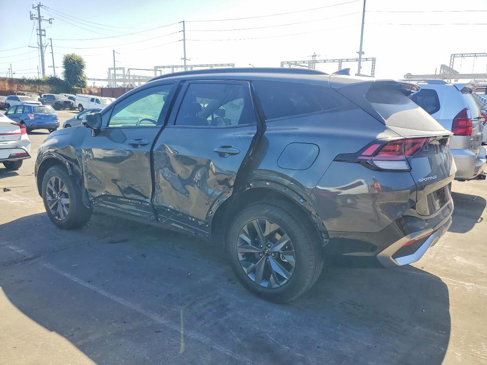 2025 Kia Sportage VIN KNDPXCDG2S7232192 COPART salvage auction — SIDE, Ca - Salvage Certificate, sold $16,400 on 2026-07-10 (photo 2)