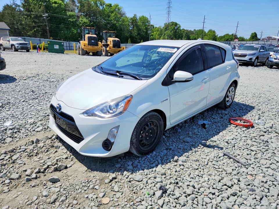 2015 Toyota Prius VIN JTDKDTB34F1577705 COPART salvage auction — SIDE, Nc - Certificate Of Title, sold $300 on 2026-07-29 (photo 1)