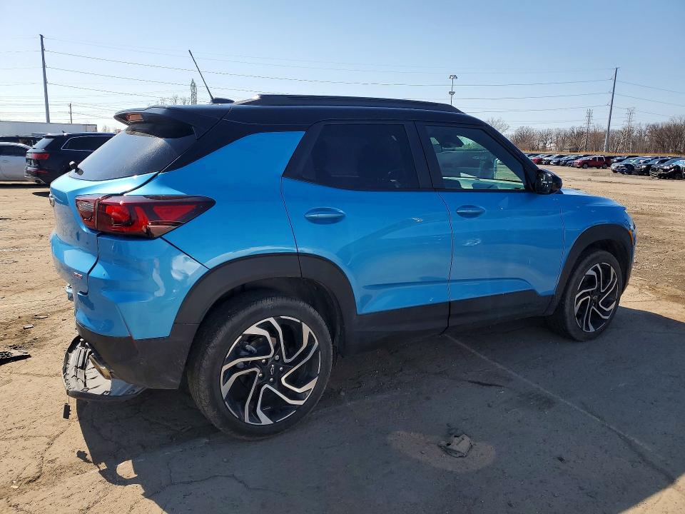 2026 Chevrolet Trailblazer VIN KL79MUSL7TB016292 COPART salvage auction — REAR END, Mi - Certificate Of Title, sold $13,000 on 2026-07-24 (photo 3)