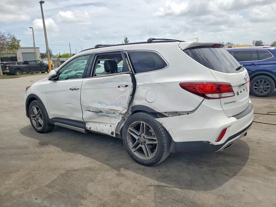 2018 Hyundai Santa fe VIN KM8SRDHF1JU277857 COPART salvage auction — SIDE, Fl - Cert Of Title Slvg Rebuildable, sold $4,650 on 2026-07-13 (photo 2)