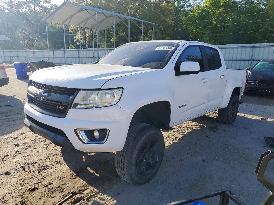 2019 Chevrolet Colorado VIN 1GCGSDEN2K1241396 COPART salvage auction — REAR END, Ga - Cert Of Title-Salvage, sold $4,850 on 2026-07-02 (photo 1)