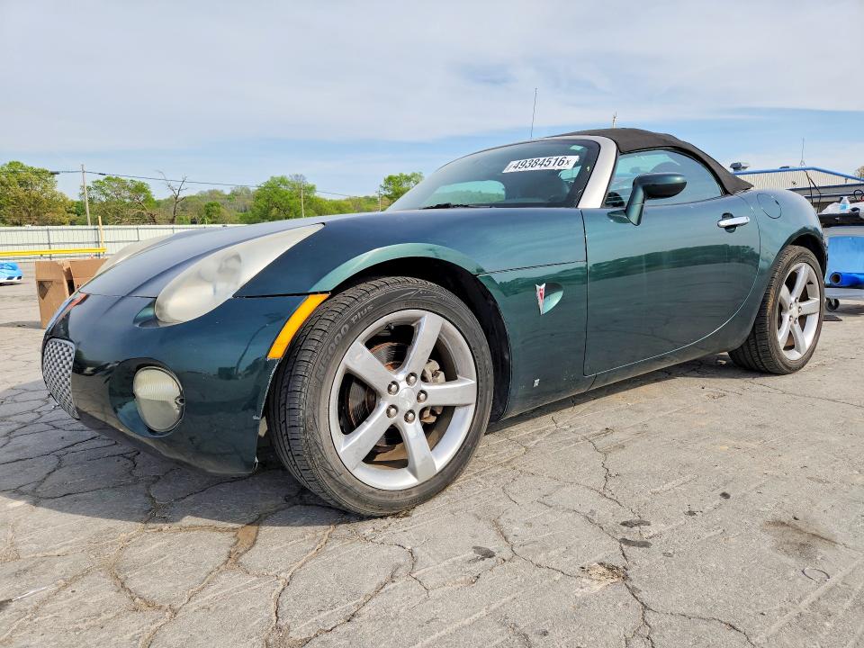 2007 Pontiac Solstice VIN 1G2MB35B17Y136323 COPART salvage auction — MINOR DENT/SCRATCHES, Tn - Certificate Of Title (P), sold $3,600 on 2026-07-06 (photo 1)