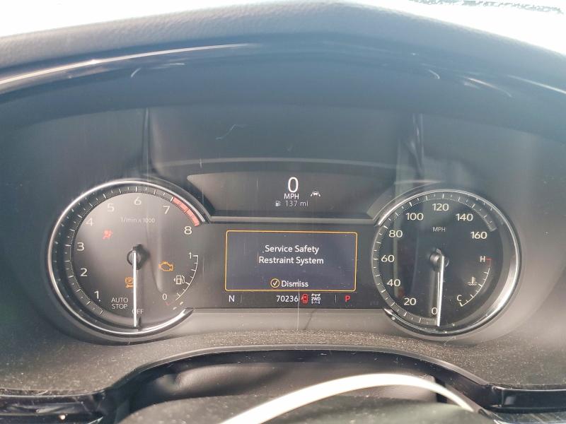 2022 Cadillac Xt6 VIN 1GYKPDRS4NZ107677 COPART salvage auction — FRONT END, Or - Lien Papers Salvage, sold $7,200 on 2026-08-11 (photo 9)