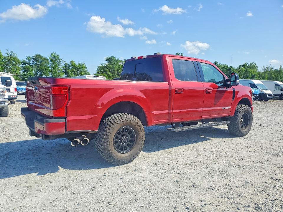 2022 Ford F-350 super duty VIN 1FT8W3BT9NEF47191 COPART salvage auction — MINOR DENT/SCRATCHES, Mt - Salvage Certificate Of A Vehic, sold $33,500 on 2026-07-13 (photo 3)