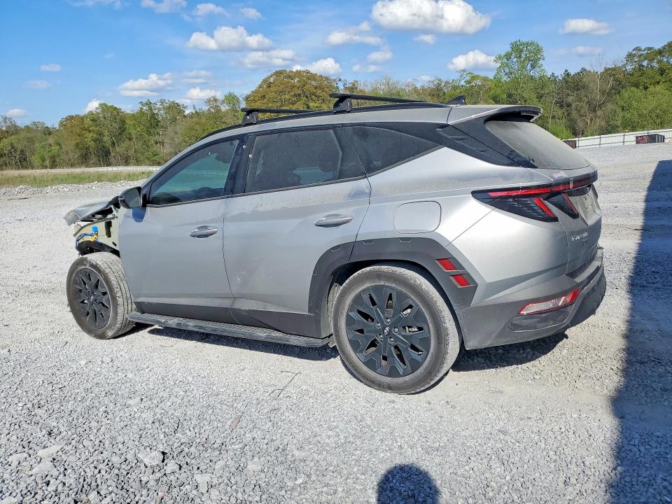 2024 Hyundai Tucson VIN KM8JF3DE4RU327108 COPART salvage auction — FRONT END, Ga - Cert Of Title-Salvage, sold $7,700 on 2026-07-02 (photo 2)