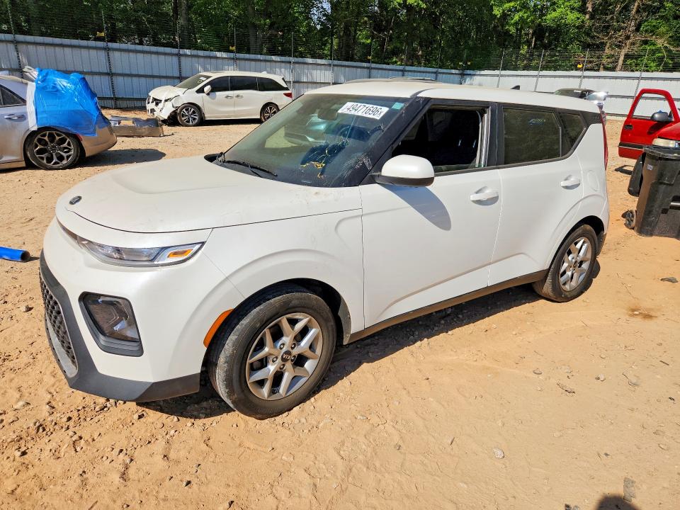 2021 Kia Soul VIN KNDJ23AU1M7129413 COPART salvage auction — FRONT END, Ga - Cert Of Title-Salvage, sold $275 on 2026-07-10 (photo 1)
