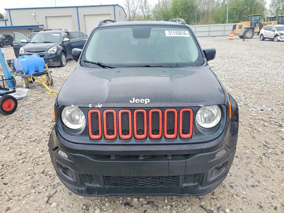 2016 Jeep Renegade VIN ZACCJBBT8GPC62222 COPART salvage auction — FRONT END, Mi - Certificate Of Title, sold $1,450 on 2026-07-23 (photo 5)