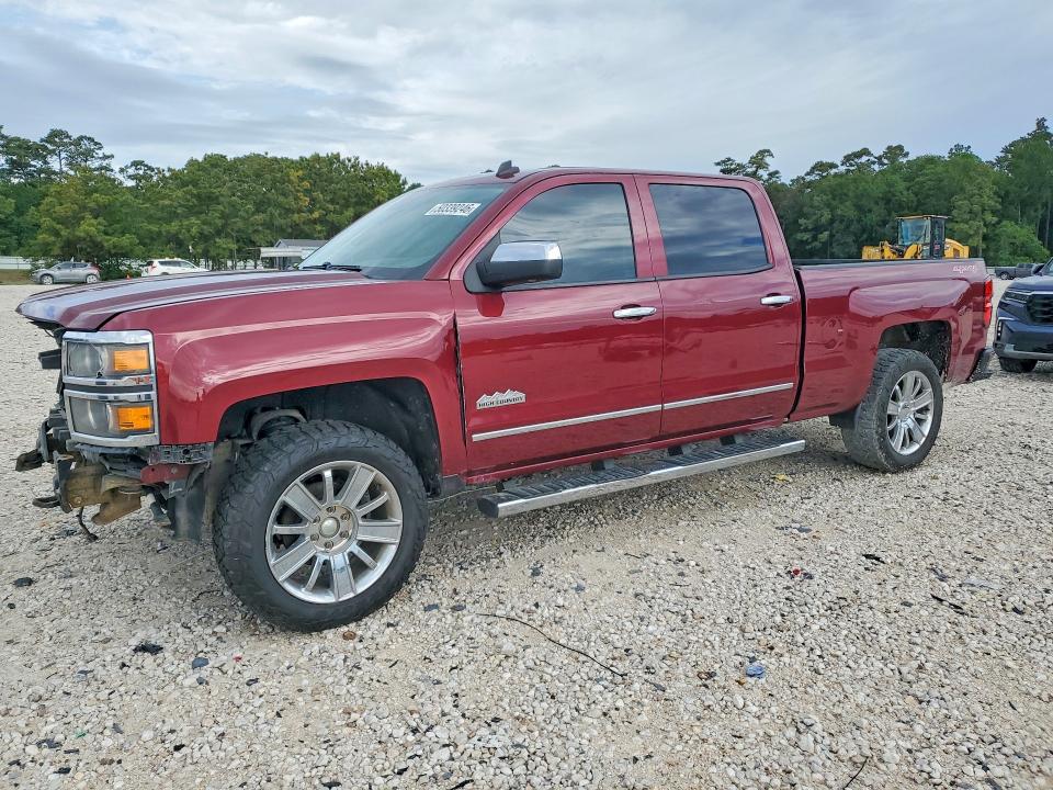 2014 Chevrolet Silverado VIN 3GCUKTEJ4EG307513 COPART salvage auction — FRONT END, TX - CERTIFICATE OF TITLE, sold $4,200 on 2026-07-02 (photo 1)