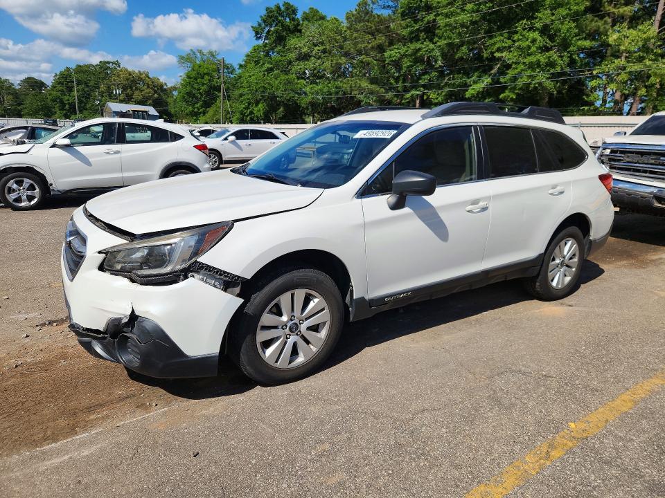 2018 Subaru Outback VIN 4S4BSAAC9J3374927 COPART salvage auction — FRONT END, Al - Cert Of Title-Salvage Title, sold $250 on 2026-07-27 (photo 1)