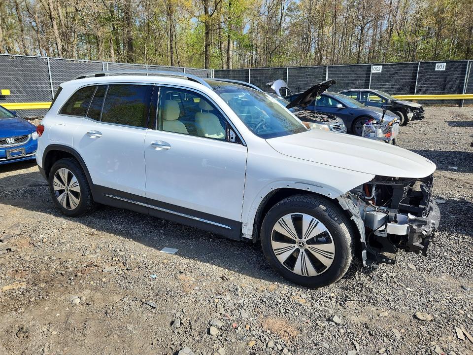 2023 Mercedes-benz Eqb VIN W1N9M0KB3PN054831 COPART salvage auction — FRONT END, Md - Cert Of Salvage > 75% Damage, sold $250 on 2026-07-24 (photo 4)
