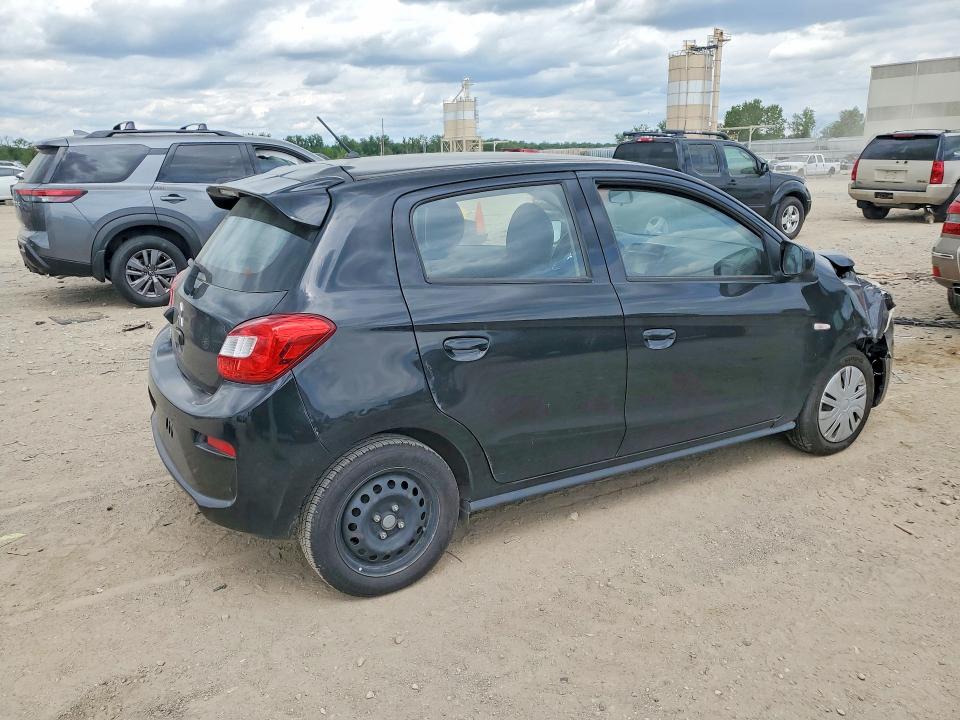 2020 Mitsubishi Mirage VIN ML32A3HJ4LH000886 COPART salvage auction — FRONT END, Mo - Salvage Certificate Of Title, sold $150 on 2026-07-21 (photo 3)