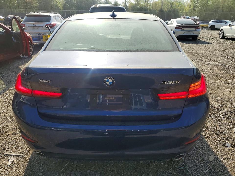 2020 BMW 3er VIN 3MW5R7J05L8B32844 COPART salvage auction — FRONT END, MD - CERT OF SALVAGE < 75% DAMAGE, sold $12,200 on 2026-07-03 (photo 6)