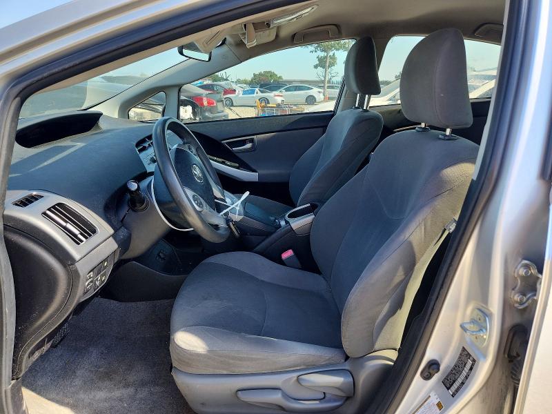 2012 Toyota Prius plug-in VIN JTDKN3DP3C3030521 COPART salvage auction — FRONT END, CA - SALVAGE CERTIFICATE, sold $3,900 on 2026-07-28 (photo 7)