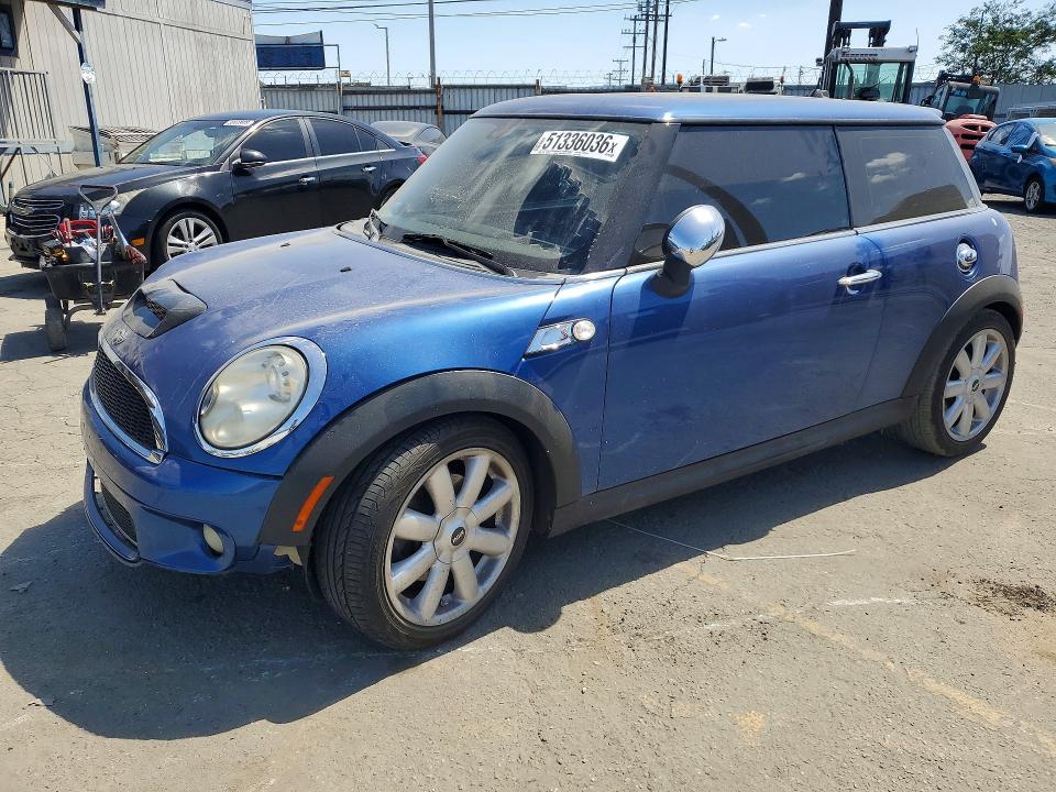 2008 Mini Cooper VIN WMWMF73518TV39489 COPART salvage auction — FRONT END, CA - SALVAGE CERTIFICATE, sold $575 on 2026-07-27 (photo 1)