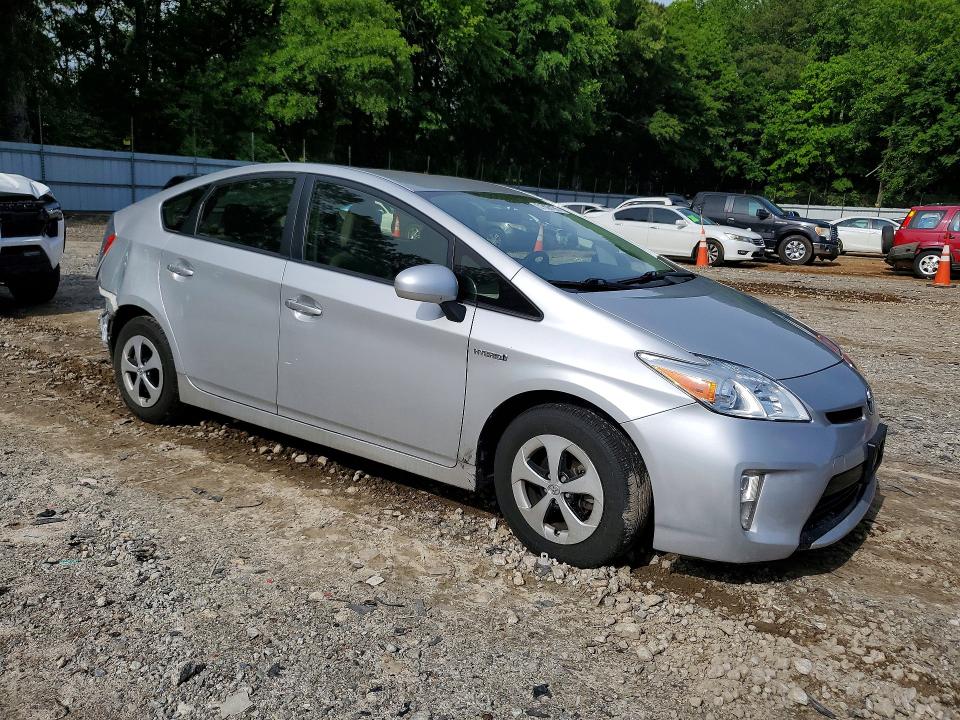 2015 Toyota Prius VIN JTDKN3DU4F0433046 COPART salvage auction — REAR END, Ga - Cert Of Title-Salvage, sold $4,050 on 2026-07-24 (photo 4)